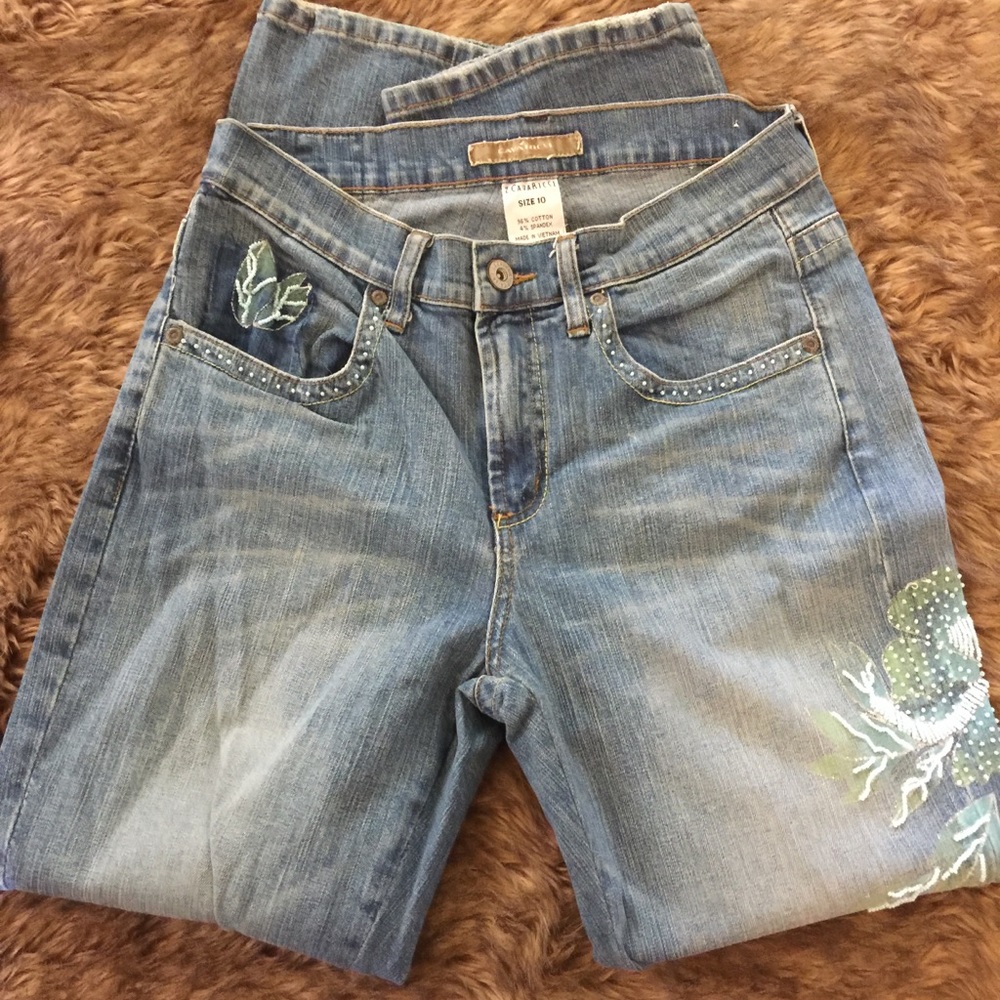VINTAGE Z. CAVARICCI JEANS. BOOTCUT. 10